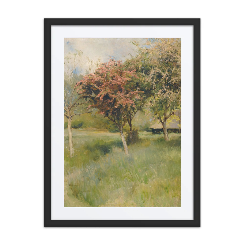 Blommande Hagtorn (Vy Från Chantilly)