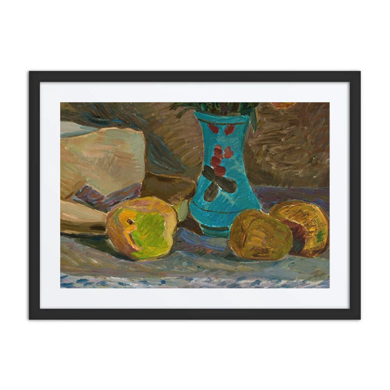 Blue Flower Vase