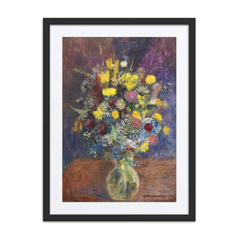 Blumen Vor Blaugetöntem Grund