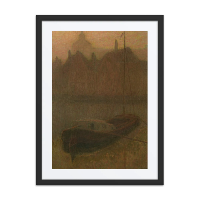 Boat on the Canal (Morning)