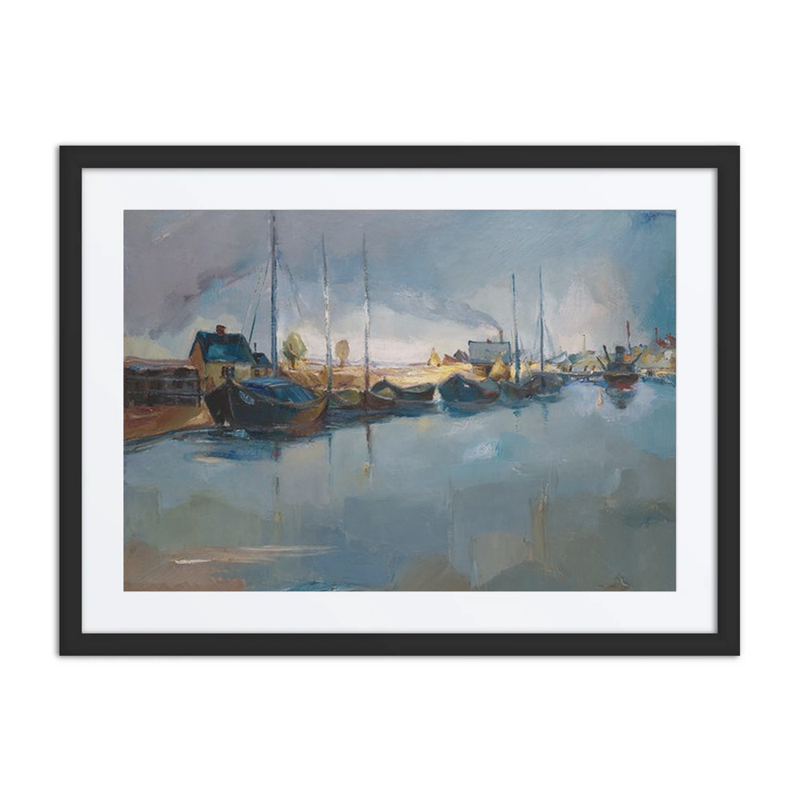 Boats on the Emajõgi River