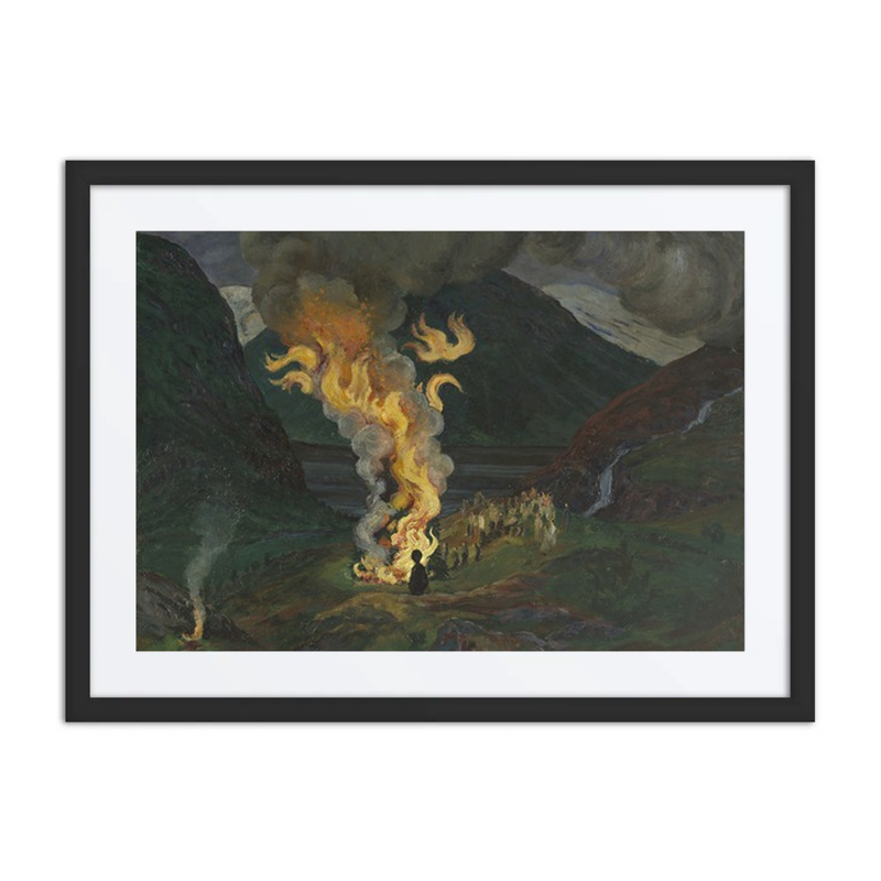 Bonfire on Midsummer Night