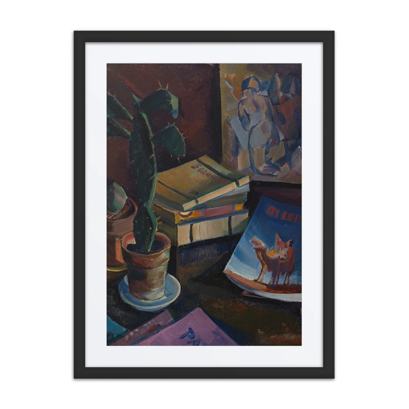 Books on a Table