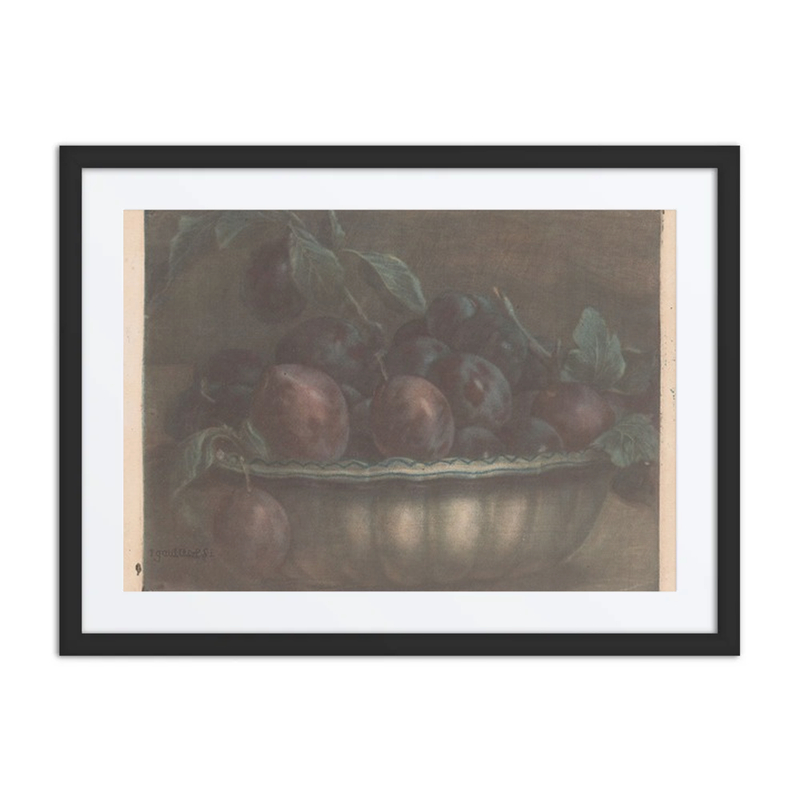 Bowl with Plums