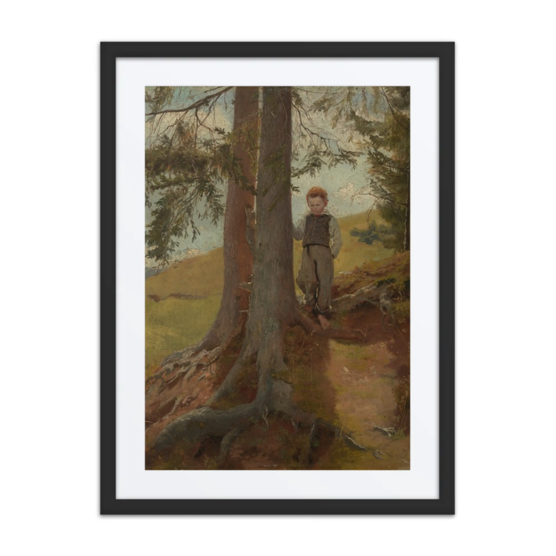 Boy at the Forest Edge