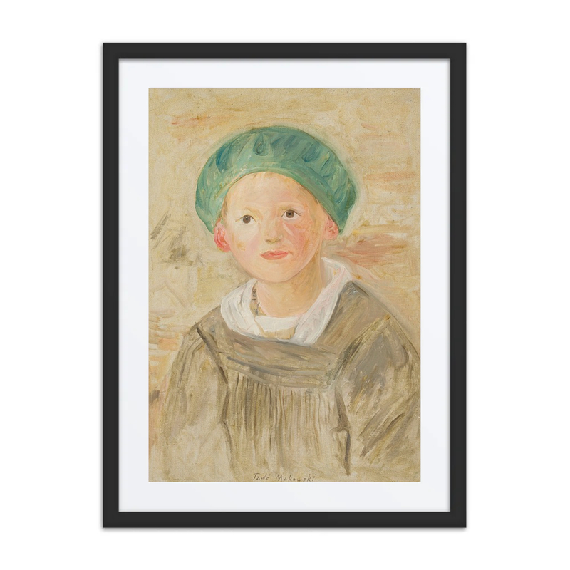 Boy in a Green Cap