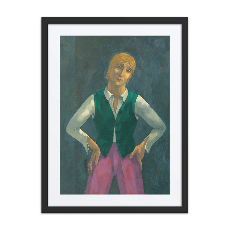 Boy in His Green Coat