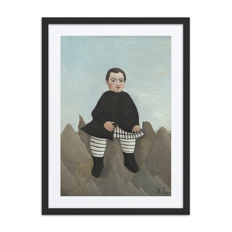 Boy on the Rocks