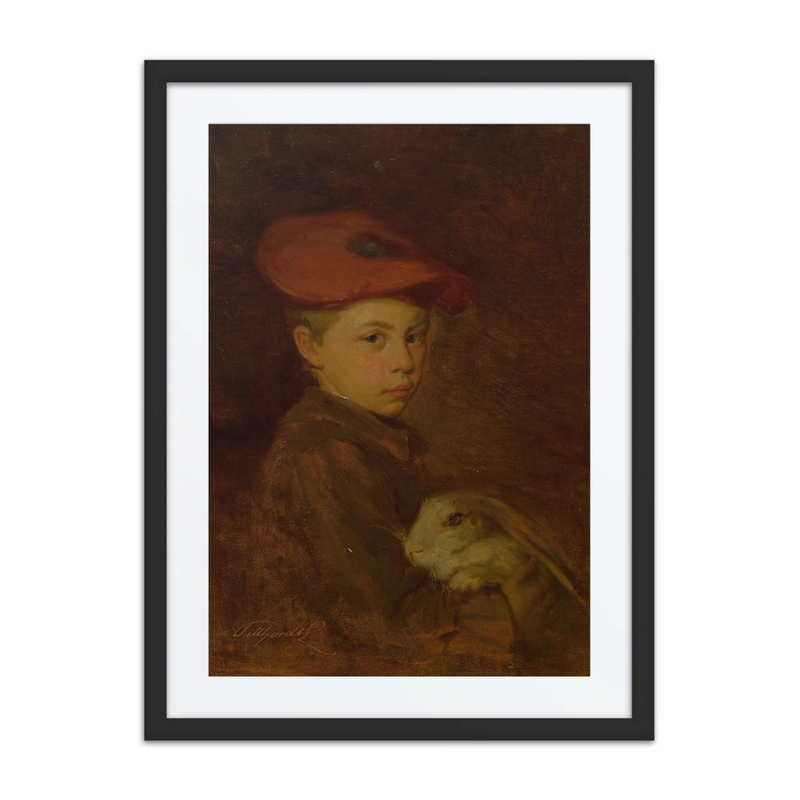 Boy with a Bunny