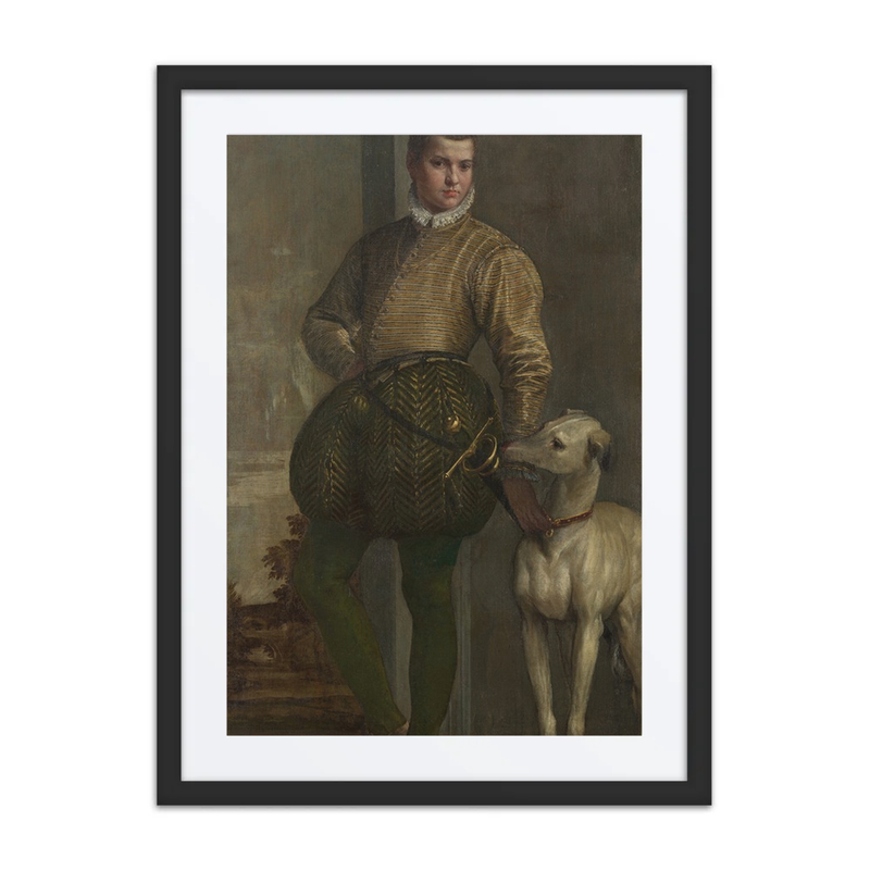Boy with a Greyhound
