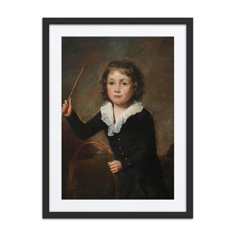 Boy with a Hoop