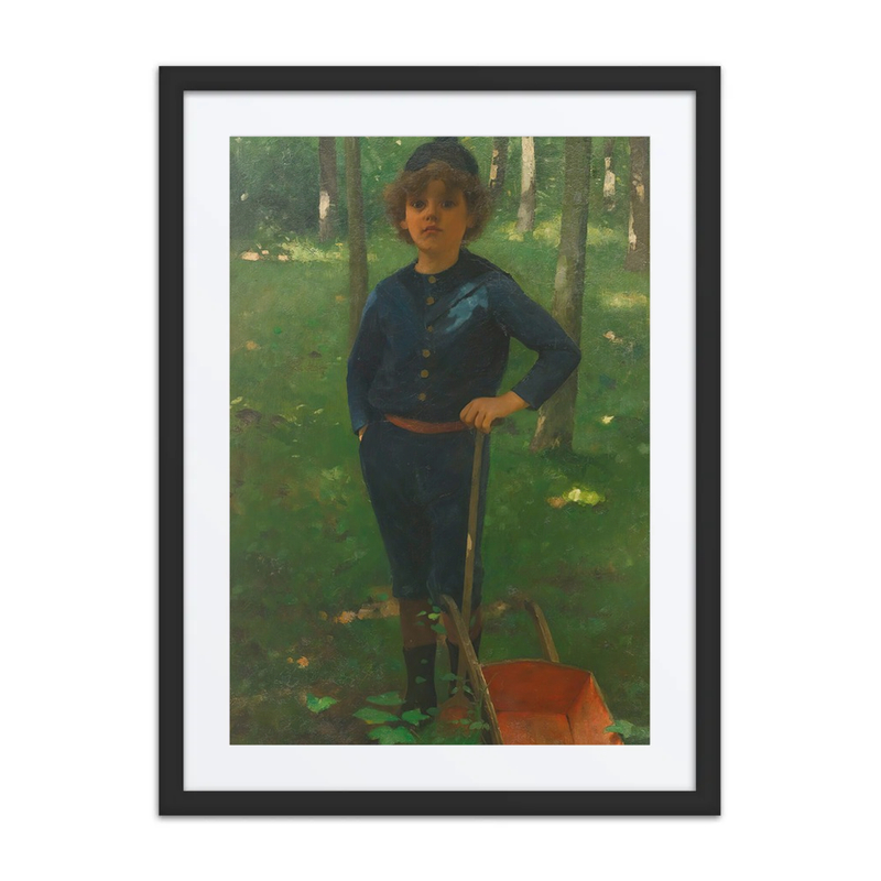 Boy with a Wheelbarrow