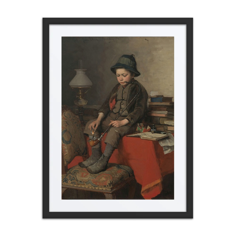 Boy with Pipe