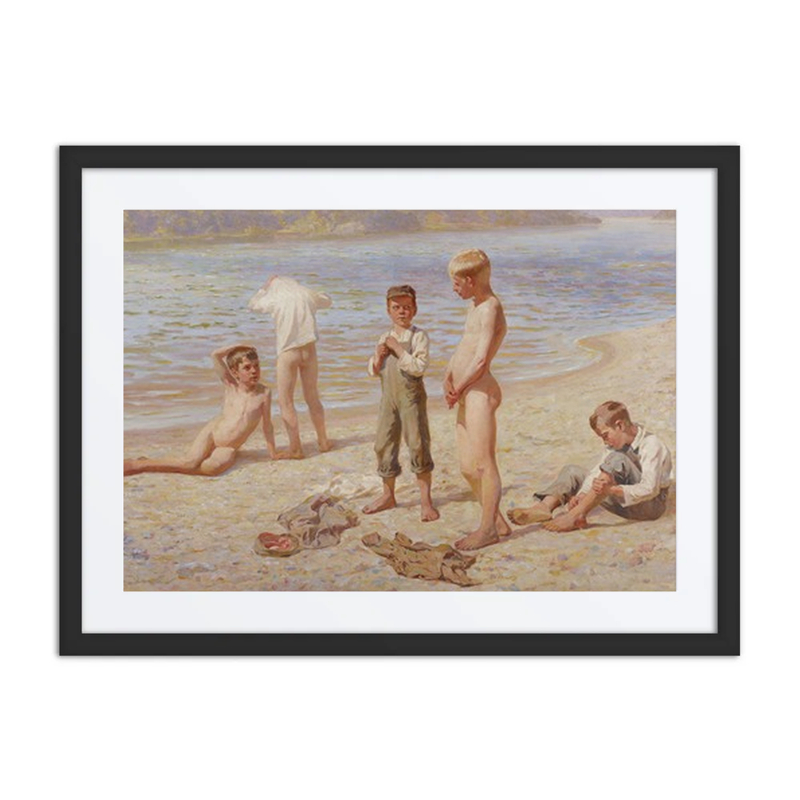 Boys Bathing