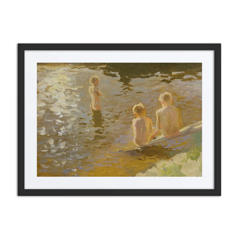 Boys Bathing