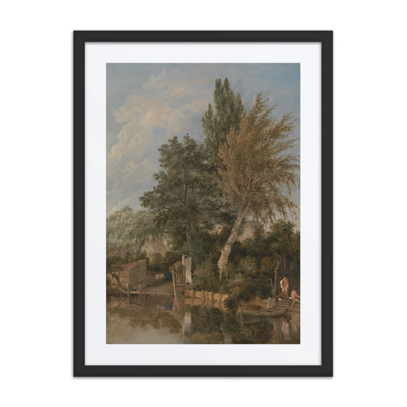 Boys Bathing on the River Wensum