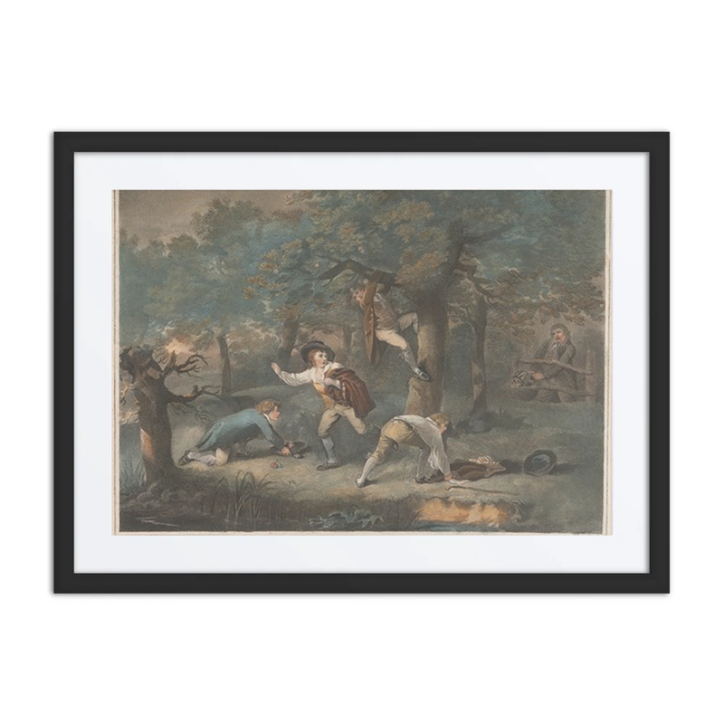 Boys Robbing an Orchard