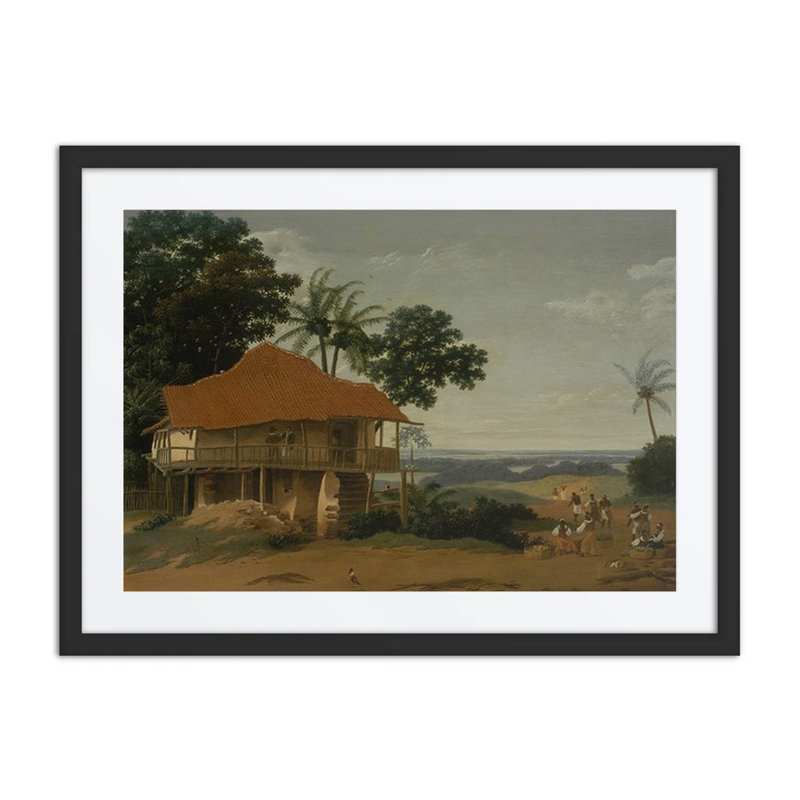 Brazilian Landscape with a worker’s House