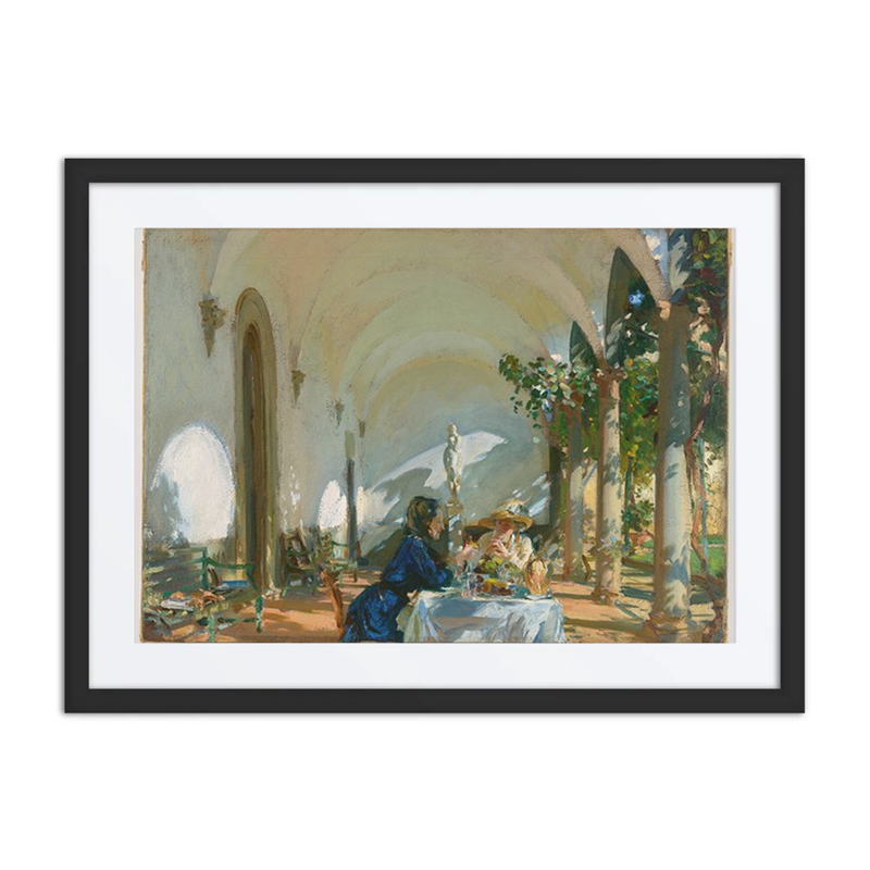 Breakfast in the Loggia