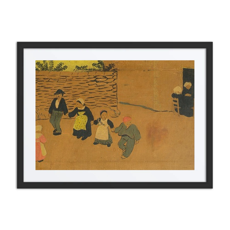 Breton Children Dancing