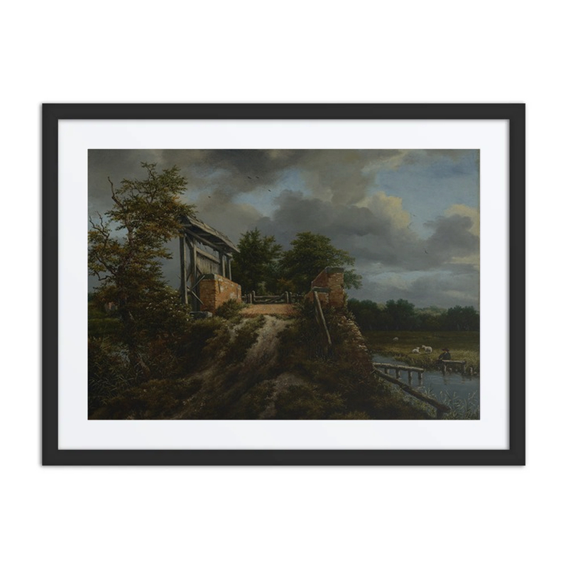 Bridge with a Sluice