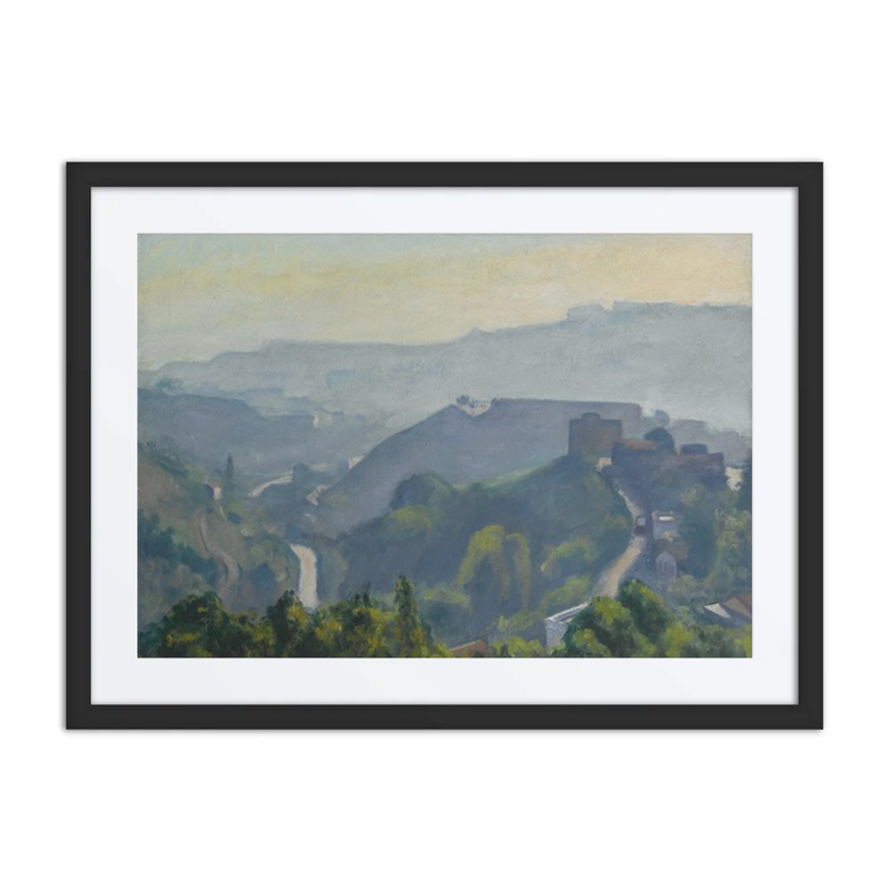Brume sur les Coteaux D’Alger
