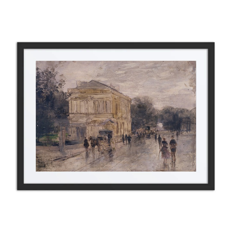 Brussels in the Rain