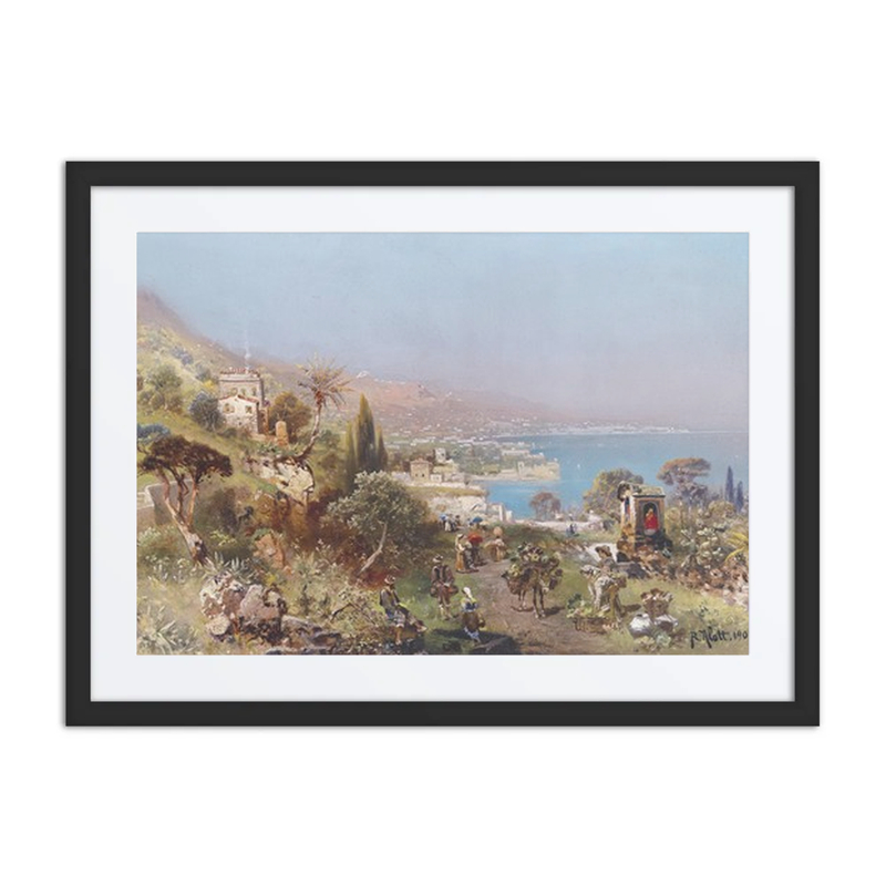 Busy Scene in a Southern Port City