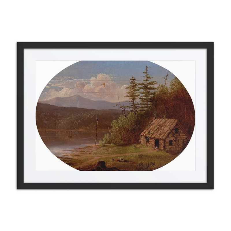 Cabin by a River