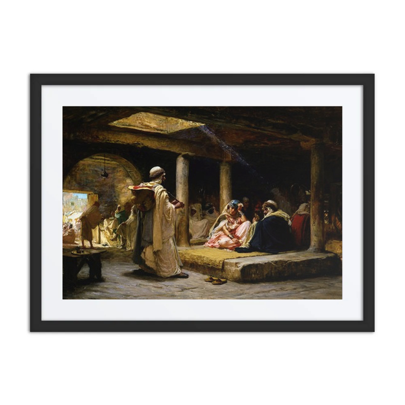 Cafe at Biskra, Algeria