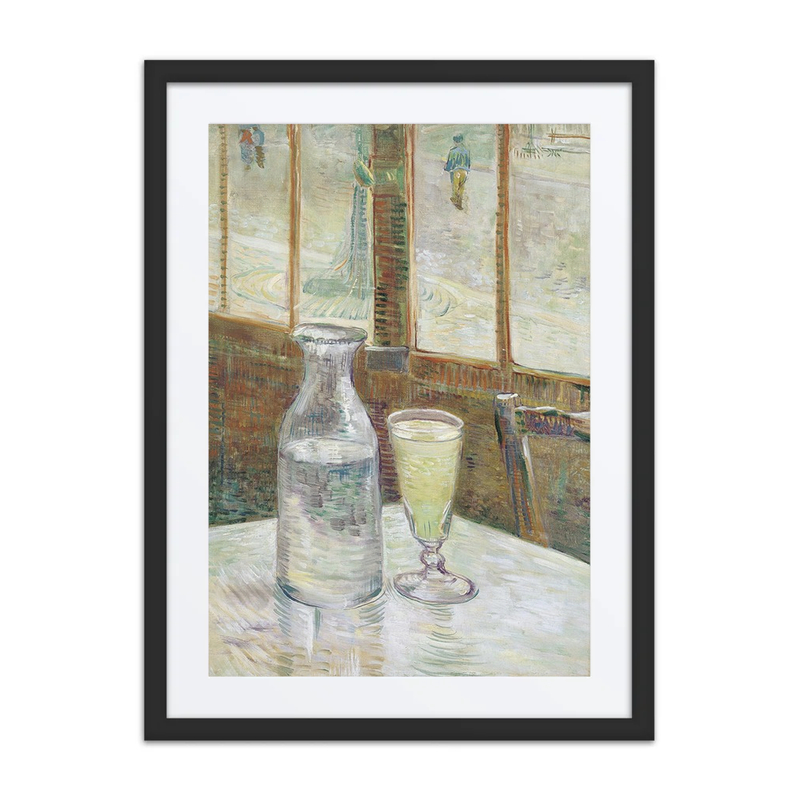 Café Table with Absinthe