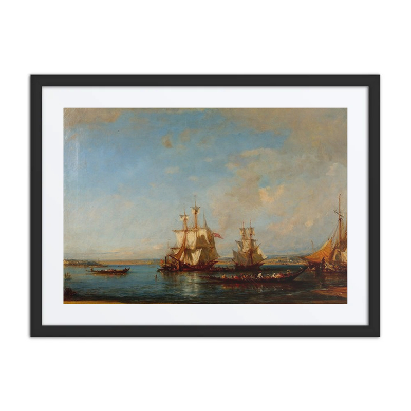 Caiques and Sailboats at the Bosphorus