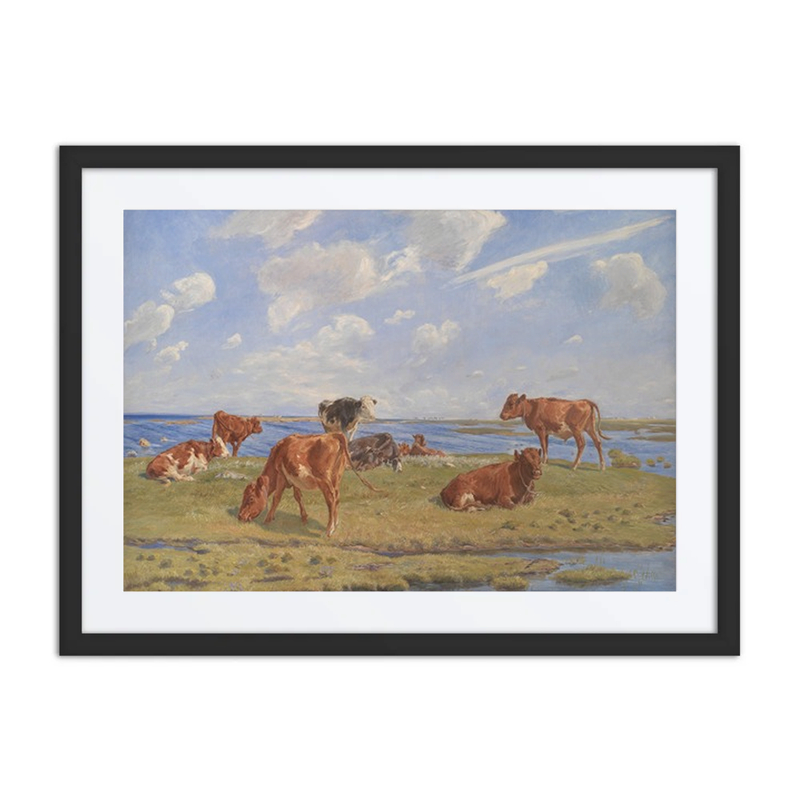 Calves by the Beach