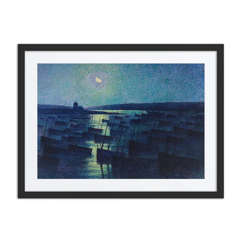 Camaret, Moonlight and Fishing Boats