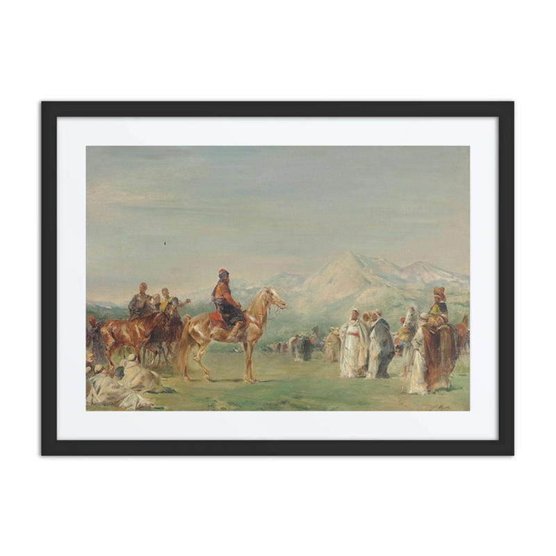 Campement Arabe dans les Montagnes de l’Atlas