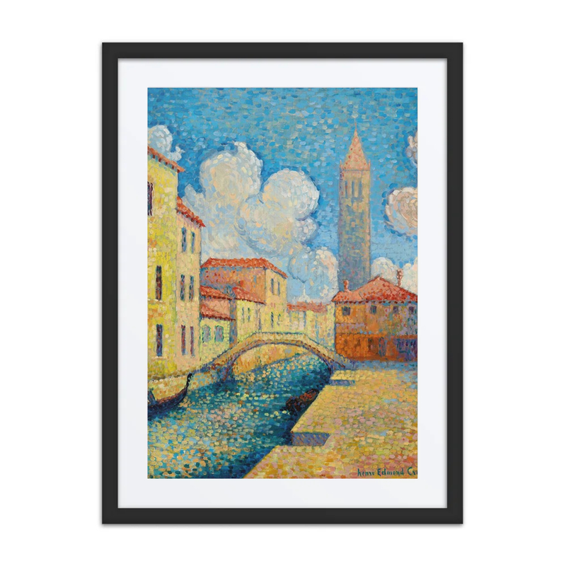 Canal at Venice (Campo San Barnaba)