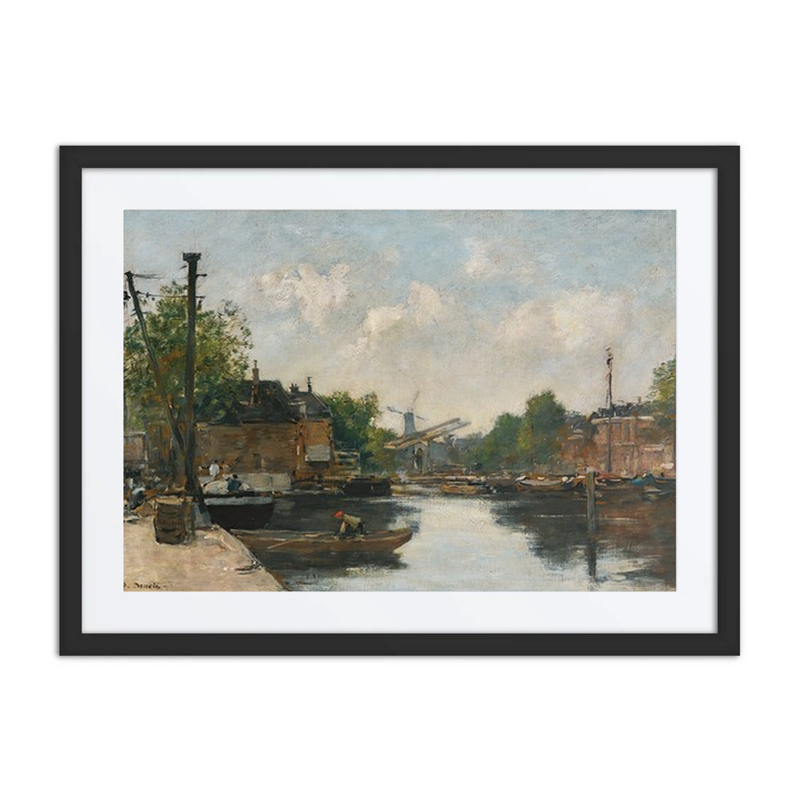 Canal in Rotterdam