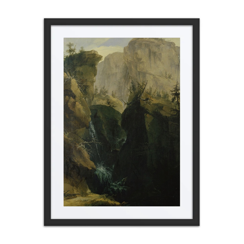 Canyon with Waterfall