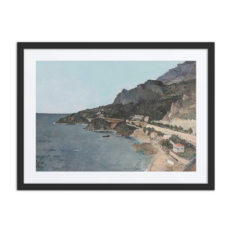 Cap d’Ail, Vue Prise de Palais du Prince de Monaco