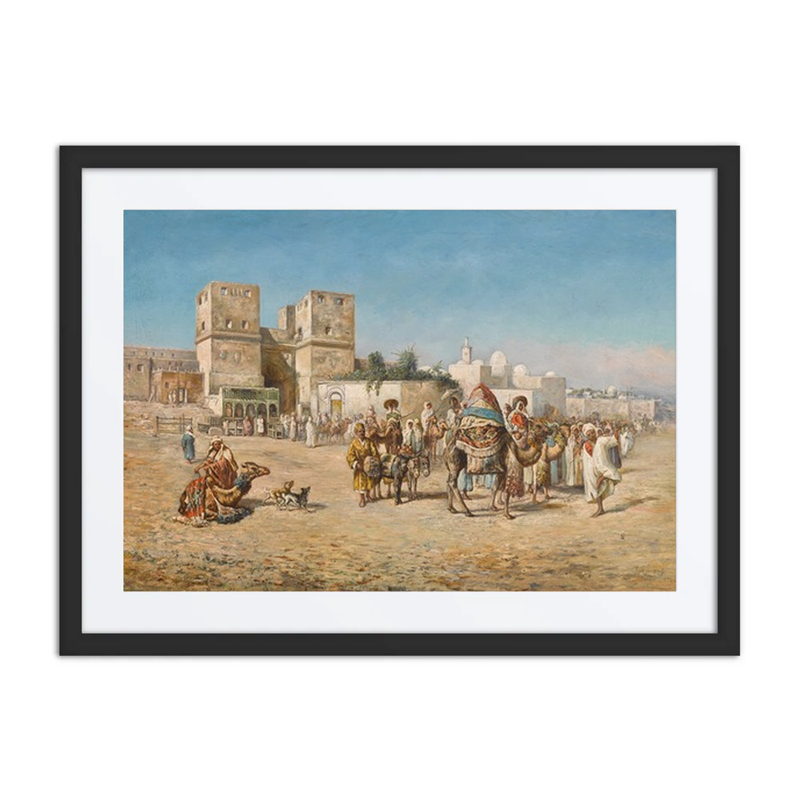 Caravan Departing Bab Al-Nasr, Cairo