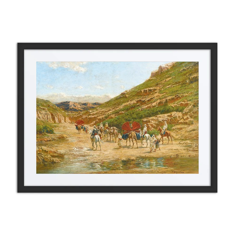 Caravan in the Desert