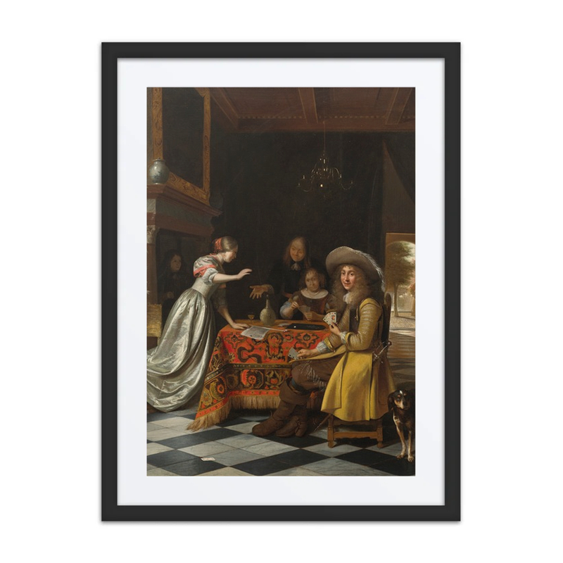 Card Players at a Table