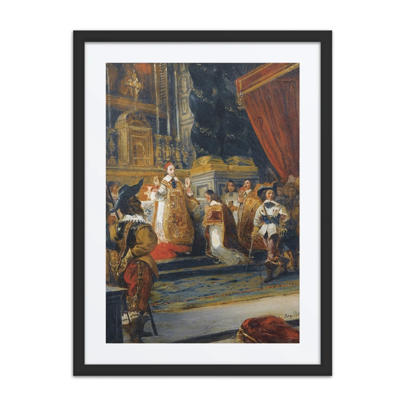 Cardinal Richelieu Celebrating Mass
