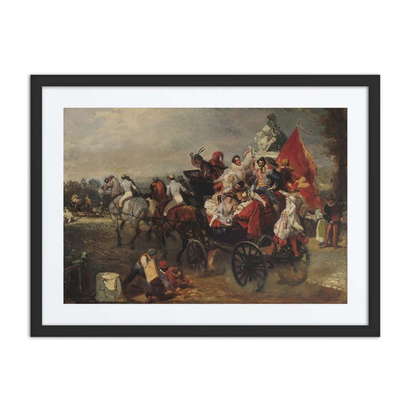 Carnival Scene, Place de la Concorde