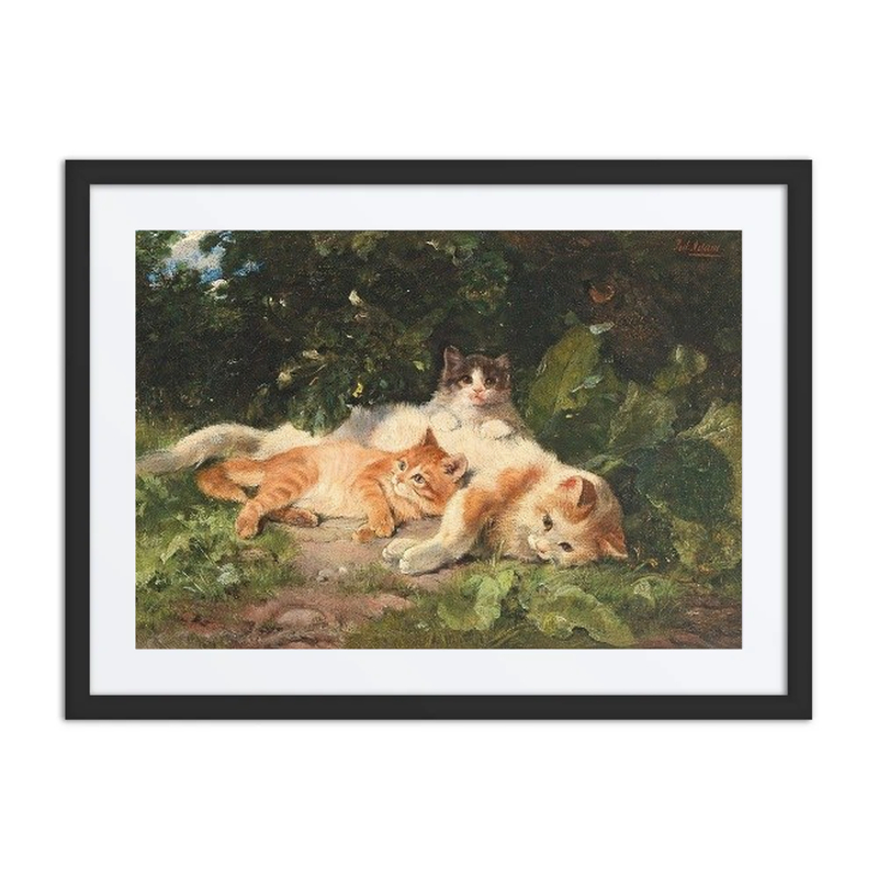 Cat with Her Kittens