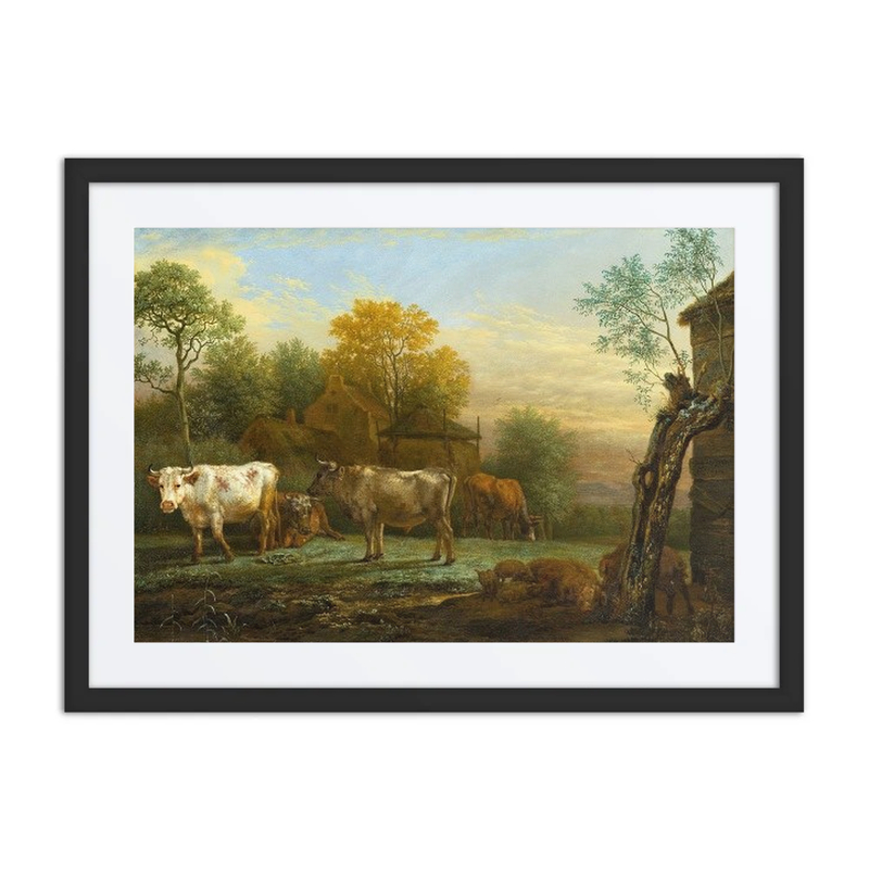 Cattle in a Meadow