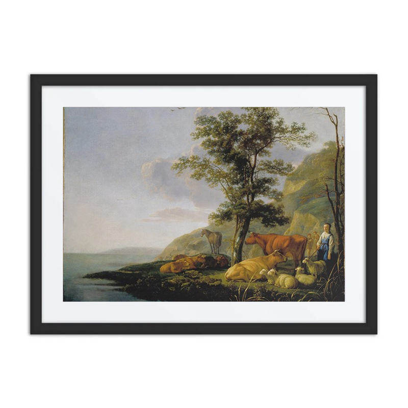 Cattle Near a River