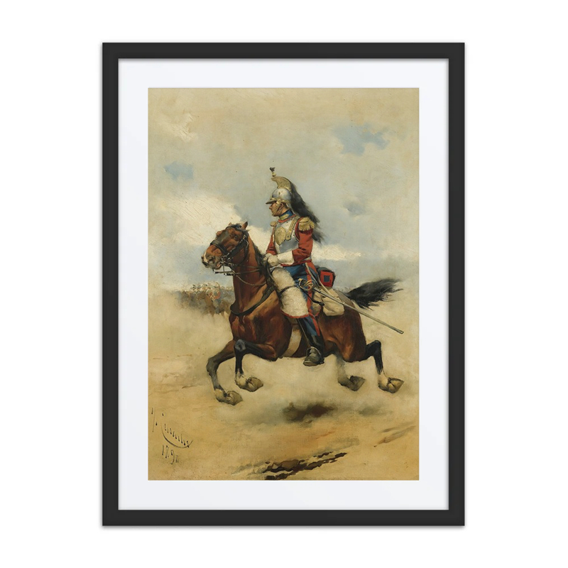 Charging Cavalry Officer