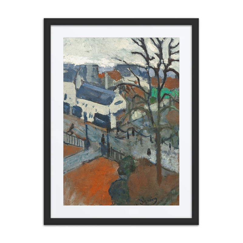 Chatou sous la Pluie