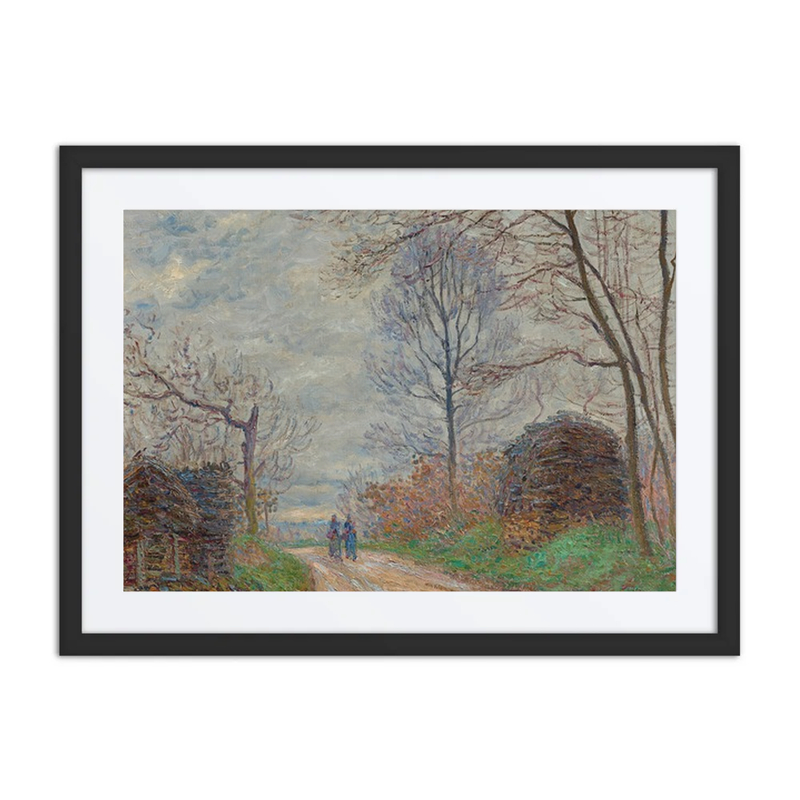 Chemin des Sablons à Moret